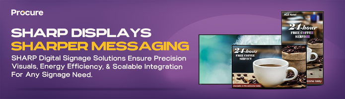 Digital Signages / SHARP Digital Signages / SHARP
