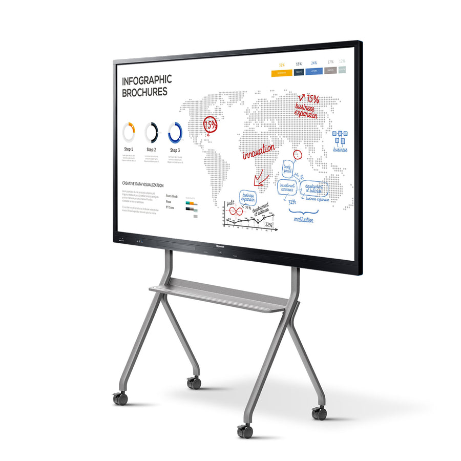 HiSense 65WR60AE 65” 4K UHD Interactive Touchscreen – Smart Display for Business & Education