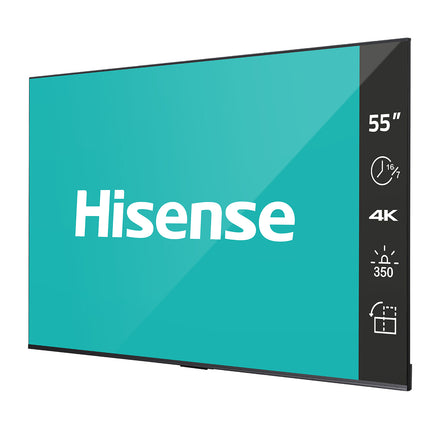HiSense 4K UHD Digital Signage Display - 16/7 Operation – 55DP30FE