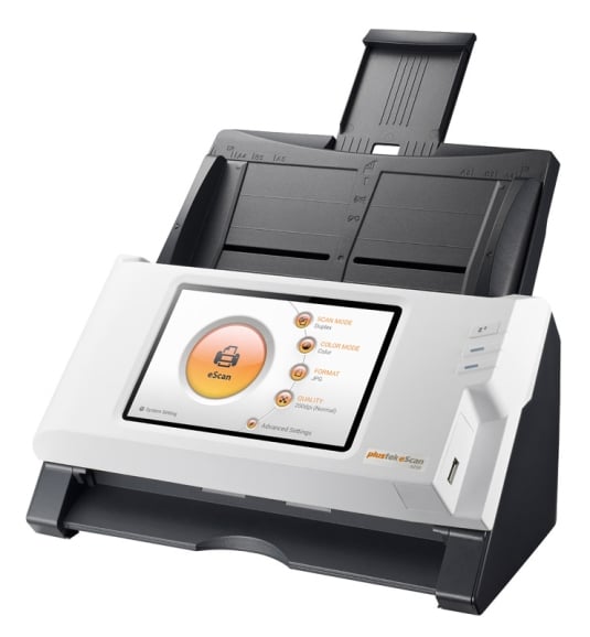 PlusTek eScan A150 Standalone Network Attached Document Scanner PlusTek eScan A150 Standalone Network Attached Document Scanner