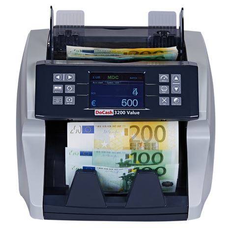 DoCash 3200 Value Ticket Counter, Professional Banknote Counter, SKU: DoCash 3200 Value