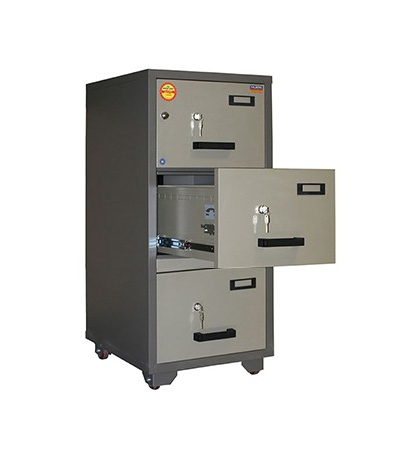 Valberg FC 3K-KK Fire Resistant 3 Drawer Filing Cabinet Valberg FC 3K-KK Fire Resistant 3 Drawer Filing Cabinet