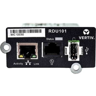 Vertiv Liebert RDU101 Intellislot Comms Card (Network card fro GXT5) Vertiv Liebert RDU101 Intellislot Comms Card (Network card fro GXT5)