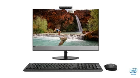 Lenovo V530-24 23.8" All in One Desktop PC (Core i7-8700T,8GB DDR4-2666, Graphics 630, Windows 10 pro 64)