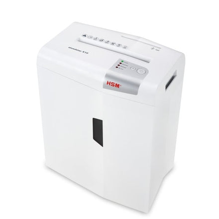 HSM SHREDSTAR X10 P-4 4.5 x 30 mm 10 Sheet Capacity Cross Cut Shredder