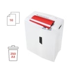 HSM SHREDSTAR X10 P-4 4.5 x 30 mm 10 Sheet Capacity Cross Cut Shredder HSM SHREDSTAR X10 P-4 4.5 x 30 mm 10 Sheet Capacity Cross Cut Shredder