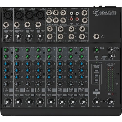 Mackie 1202VLZ4 12-Channel Compact Analog Mixer Mackie 1202VLZ4 12-Channel Compact Analog Mixer