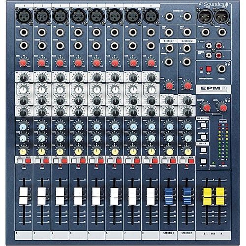 Soundcraft EPM8 Console EU Version High Performance Audio Mixers Soundcraft EPM8 Console EU Version High Performance Audio Mixers