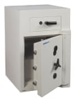 Chubbsafes Europa Deposit M-115 Grade 1 Burglary Resistant and 2 key Lock Safe Chubbsafes Europa Deposit M-115 Grade 1 Burglary Resistant and 2 key Lock Safe
