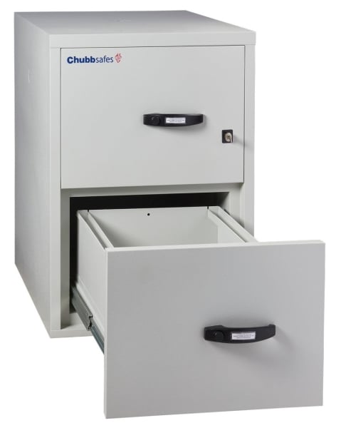 Chubbsafes Fire File 31” M-135 (2 Drawers) 1 Key Lock 136L Fire And Burglary Proof Filing Cabinet Chubbsafes Fire File 31” M-135 (2 Drawers) 1 Key Lock 136L Fire And Burglary Proof Filing Cabinet