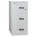 Chubbsafes Fire File 31” M-205 (3 Drawers) 1 Key Lock 204L Fire And Burglary Proof Filing Cabinet Chubbsafes Fire File 31” M-205 (3 Drawers) 1 Key Lock 204L Fire And Burglary Proof Filing Cabinet