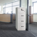 Chubbsafes Fire File 31” M-270 (4 Drawers) 1 Key Lock 136L Fire And Burglary Proof Filing Cabinet Chubbsafes Fire File 31” M-270 (4 Drawers) 1 Key Lock 136L Fire And Burglary Proof Filing Cabinet