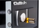 Chubbsafes Homestar Safe 56E M-55 Electronic Lock with Anti-Tamper Alarm 1 Removable Shelf Burglary Resistant Security Safe Chubbsafes Homestar Safe 56E M-55 Electronic Lock with Anti-Tamper Alarm 1 Removable Shelf Burglary Resistant Security Safe