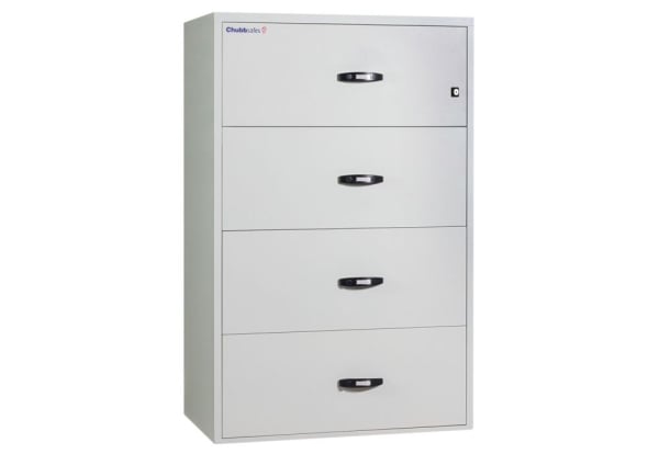 Chubbsafes Lateral Fire File M-360 4-Drawer Fireproof Filing Solution for Secure Paper Storage Cabinet Chubbsafes Lateral Fire File M-360 4-Drawer Fireproof Filing Solution for Secure Paper Storage Cabinet