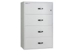 Chubbsafes Lateral Fire File M-360 4-Drawer Fireproof Filing Solution for Secure Paper Storage Cabinet Chubbsafes Lateral Fire File M-360 4-Drawer Fireproof Filing Solution for Secure Paper Storage Cabinet