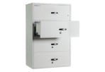 Chubbsafes Lateral Fire File M-360 4-Drawer Fireproof Filing Solution for Secure Paper Storage Cabinet Chubbsafes Lateral Fire File M-360 4-Drawer Fireproof Filing Solution for Secure Paper Storage Cabinet
