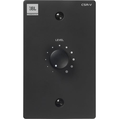 JBL CSR-V Wall Mounted Remote Control for CSM Mixers (Black) JBL CSR-V Wall Mounted Remote Control for CSM Mixers (Black)