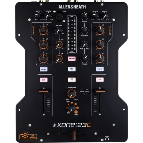 Allen & Heath XONE:23C DJ Mixer & Internal Sound Card Allen & Heath XONE:23C DJ Mixer & Internal Sound Card