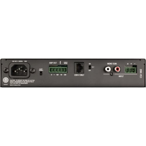 JBL CSA 180Z Audio Powerful Amplifier (1 x 80W) JBL CSA 180Z Audio Powerful Amplifier (1 x 80W)