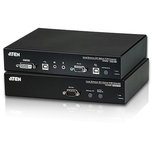Aten CE690 Long Distance DVI Optical KVM Extender Aten CE690 Long Distance DVI Optical KVM Extender