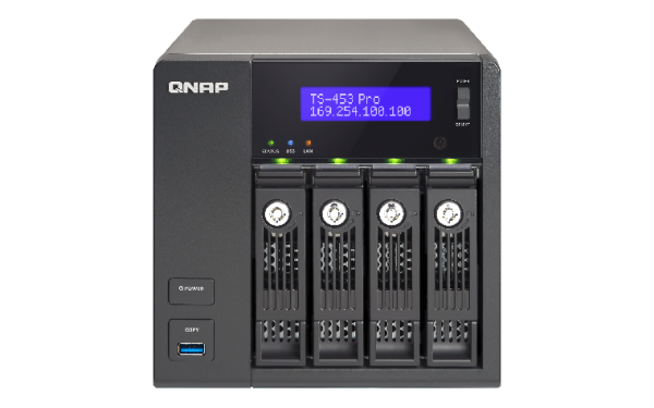 QNAP TS-453 Pro (Celeron 2.0, 2GB, QTS 4.1) QNAP TS-453 Pro (Celeron 2.0, 2GB, QTS 4.1)
