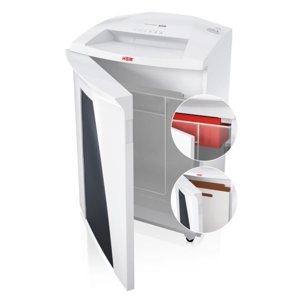 HSM SECURIO B34 5.8 P-2 32 Sheets Capacity Strip Cut Shredder HSM SECURIO B34 5.8 P-2 32 Sheets Capacity Strip Cut Shredder