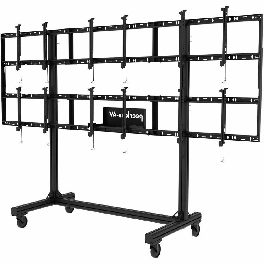 Peerless SmartMount 46 to 55-inch Portable Video Wall Cart – DS-C555-3X2