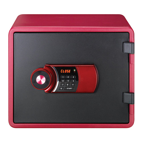 Eagle YES-M020 (Red) Series Safe - YES-M020(RD) Secure Steel Lockbox Eagle YES-M020 (Red) Series Safe - YES-M020(RD) Secure Steel Lockbox