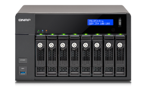 QNAP TS-853 Pro (Celeron 2.0, 2GB, QTS 4.1)