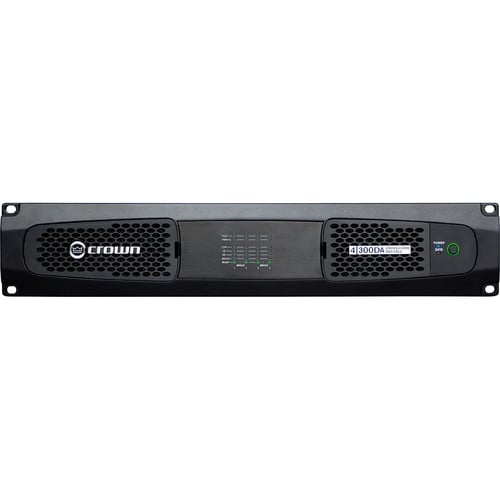Crown Audio DCI4X300DA-U-EKFX Dante-AES67 With Four Channel DSP Amplifier