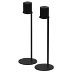 Sonos Stands for One Elegant Floor Stand Accessory - Black (Pair) Sonos Stands for One Elegant Floor Stand Accessory - Black (Pair)