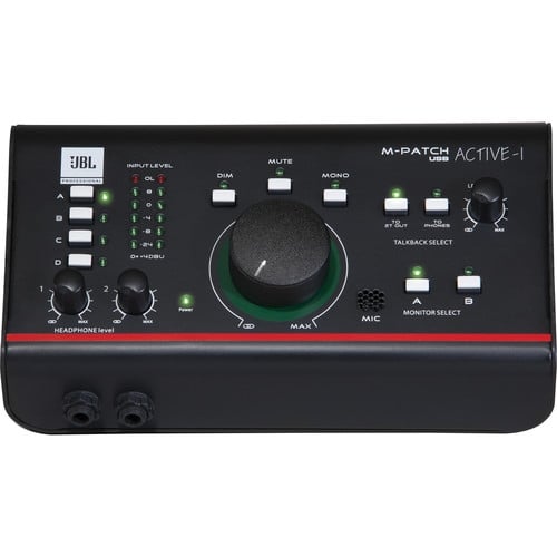 JBL M Patch Active 1 Precision Monitor Control JBL M Patch Active 1 Precision Monitor Control