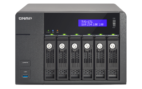 QNAP TVS-671 (TVS-671-i3-4G) (Core i3, 4GB, QTS 4.1)