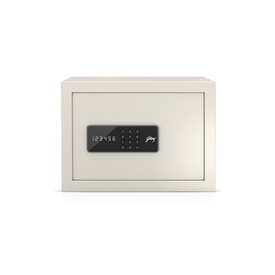 Godrej NX Pro Digital Home Locker 15L Ivory | SKU: NX Pro Digital - 15L
