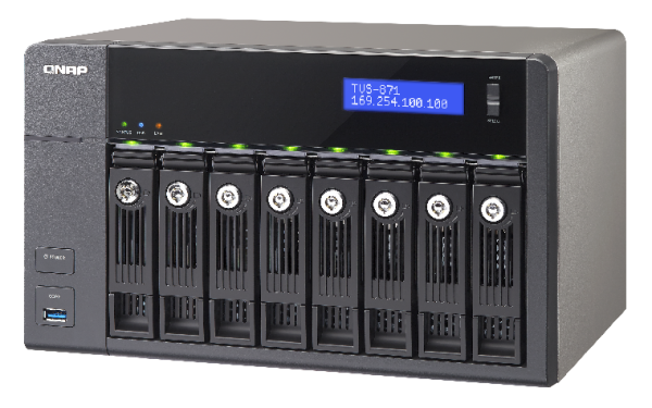 QNAP TVS-871 (TVS-871-PT-4G) (Intel G3250, 4GB, QTS 4.1) QNAP TVS-871 (TVS-871-PT-4G) (Intel G3250, 4GB, QTS 4.1)
