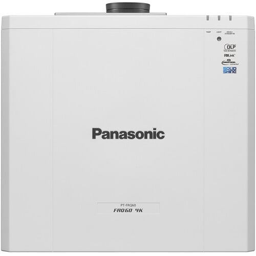 Panasonic PT-FRQ60 Laser Projector – 6,000 Lumens, 4K UHD, DLP Panasonic PT-FRQ60 Laser Projector – 6,000 Lumens, 4K UHD, DLP