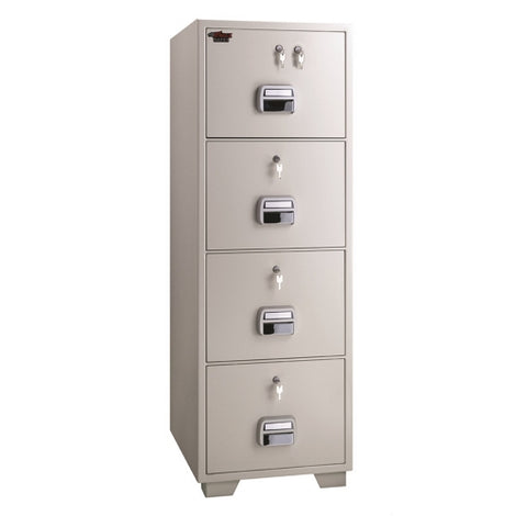 Eagle SF680-4TKK Filing Cabinet Safe, 4 Drawers, Key Lock Top Drawer, Secure Storage