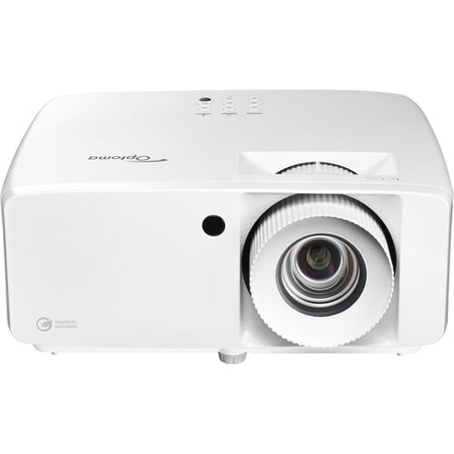 Optoma UHZ66 4K Laser Projector – 4000 Lumens, HDR10, 4.4ms Input Lag
