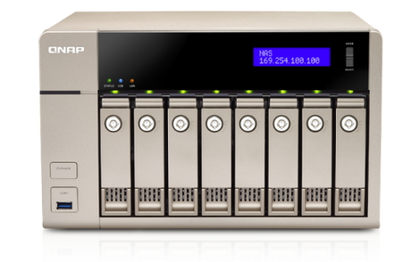 QNAP TVS-863 (TVS-863+-16G) (AMD 2.4, 16GB, QTS 4.1)