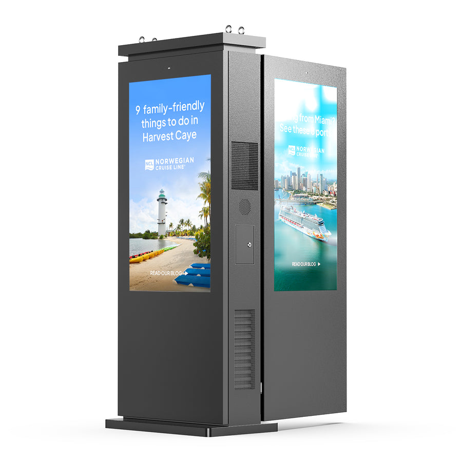 Marvel 55-inch Outdoor Double-Sided Digital Signage Kiosk – MWE988