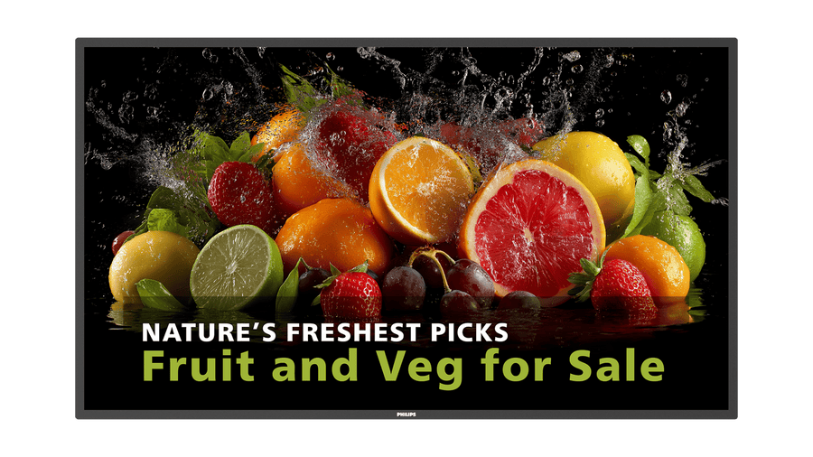 Philips Signage 5050 43-inch 4K UHD Digital Signage Display – 43BDL5050D/00