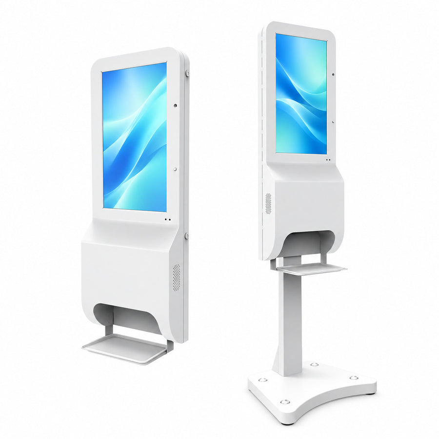 Marvel 32-inch Digital Signage Kiosk with Hand Sanitizer Dispenser – MWE811