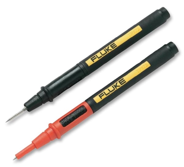 Fluke TwistGuard Test Probes, 2mm Dia Probe Tips With 4mm Adapters Fluke TwistGuard Test Probes, 2mm Dia Probe Tips With 4mm Adapters