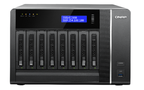 QNAP TVS-EC880 (TVS-EC880-E3-16G) (Xeon E3, 16GB, QTS 4.1)