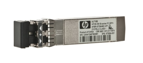 HP 8GB Short Wave B-Series- SFP+ HP 8GB Short Wave B-Series- SFP+