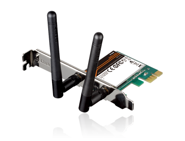 D-Link N 300 PCIe Desktop Wireless Adapter D-Link N 300 PCIe Desktop Wireless Adapter