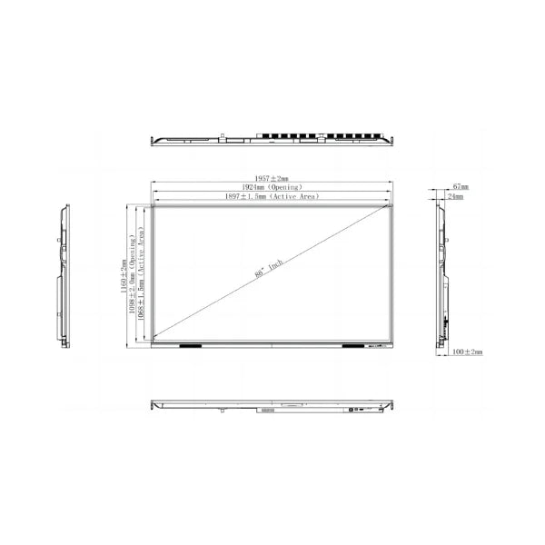 OneScreen TL7 86 OneScreen TL7 86