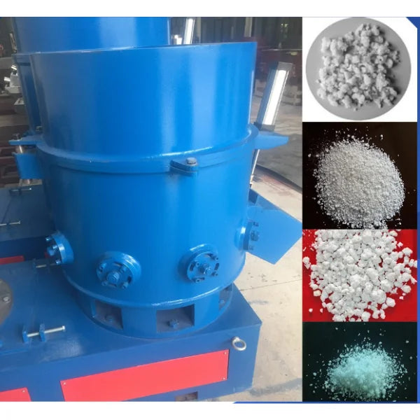 Film Agglomerator for Thermoplastic Recycling with 1000L Volume & 700KG/H Output Film Agglomerator for Thermoplastic Recycling with 1000L Volume & 700KG/H Output