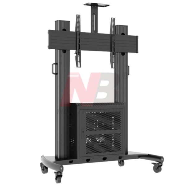 NorthBayou Aluminum Mobile Workstation TV Cart AVG1800-100-1P – Heavy-Duty Solution for Large Displays NorthBayou Aluminum Mobile Workstation TV Cart AVG1800-100-1P – Heavy-Duty Solution for Large Displays