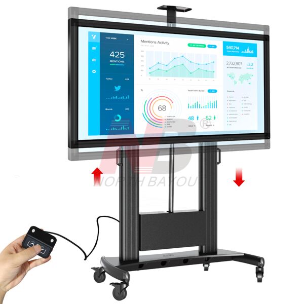 Electric Cart TW100 | Motorized Height-Adjustable Display Stand Electric Cart TW100 | Motorized Height-Adjustable Display Stand
